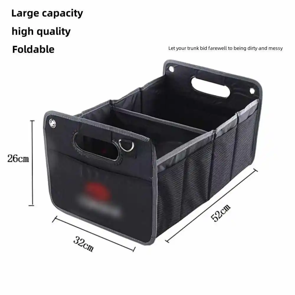 

Suitable for Tesla modified trunk storage box tail box storage and finishing foldable car storage box model3 modelY