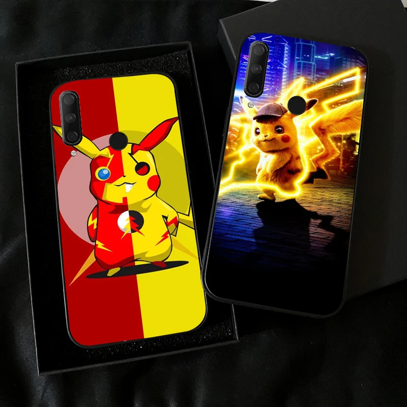 

Cute Pikachu Anime Pokemon Phone Case For Huawei Honor 9X 8X Pro For Honor 10X Lite TPU Funda Carcasa Soft Silicone Cover