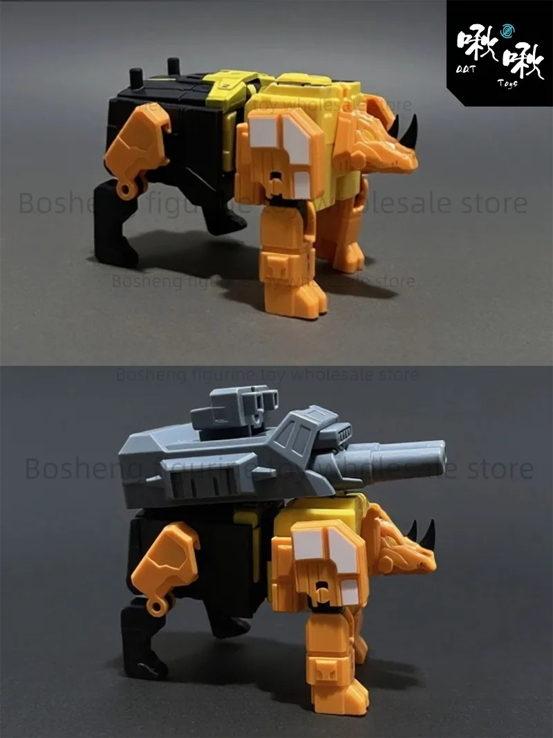Фото [В НАЛИЧИИ] Трансформированные игрушки QQT Studio QQT-02 QQT02 Predaking 2 шт./компл. фигурка №5