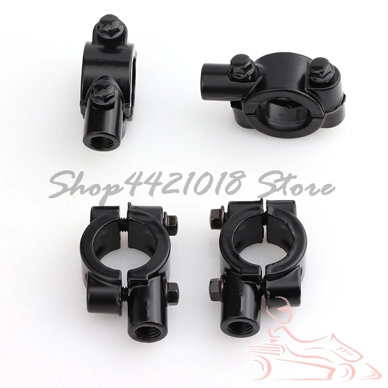 

8mm/10mm Motorcycle Handle Bar Mirror Mount Holder Rear view Handlebar Mirror Clamp For Motorcycle