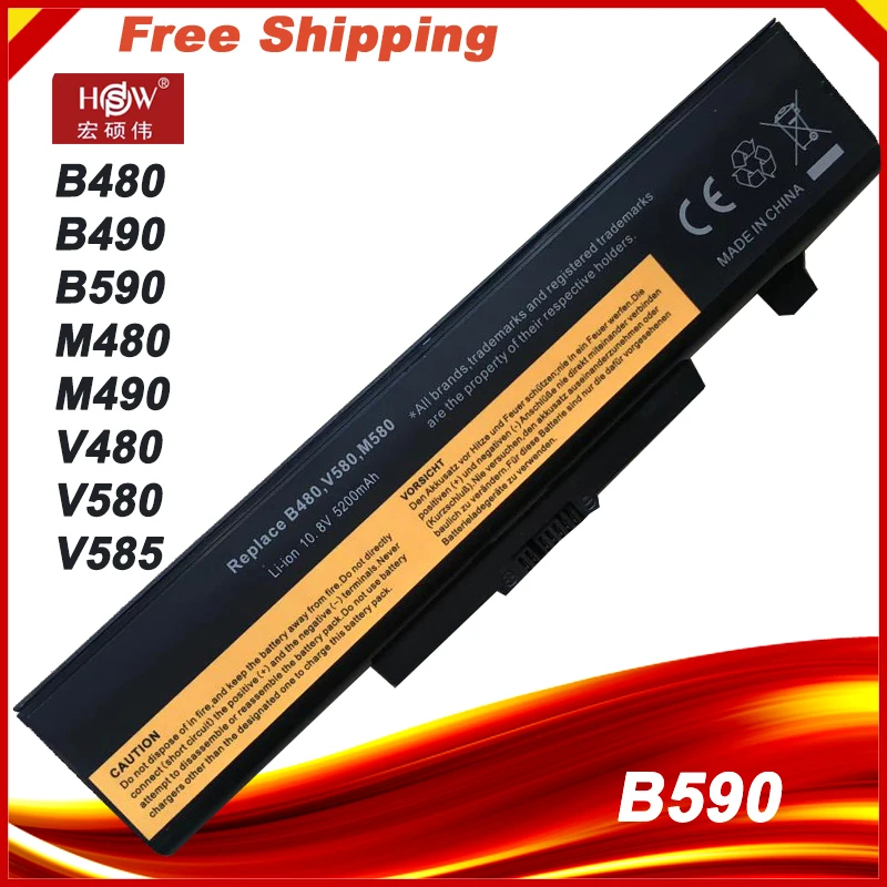 

L11S6Y01(3INR19/65-2) Laptop Battery for Lenovo B590 V580C B485 B490 B495 M480 M490 M495 V480 V485 V380 V580 V585 B580