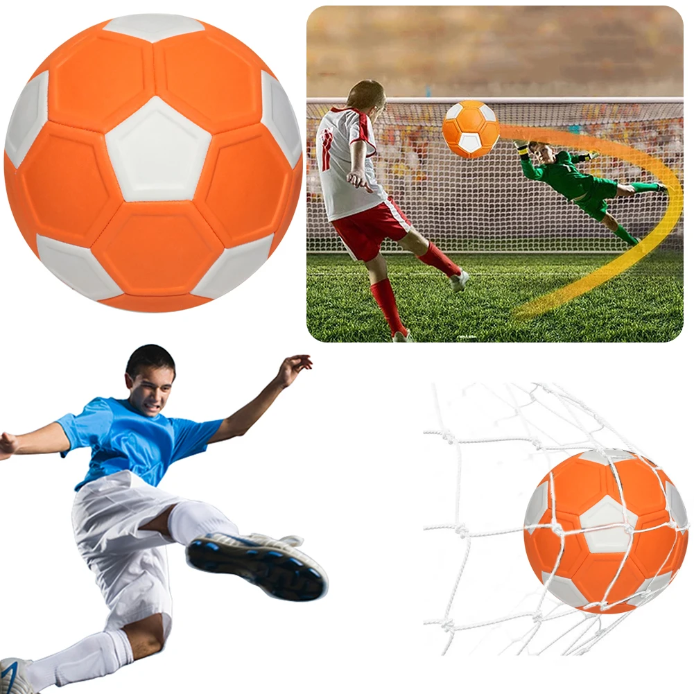 Футбольный мяч с резиновыми линиями Размер 5