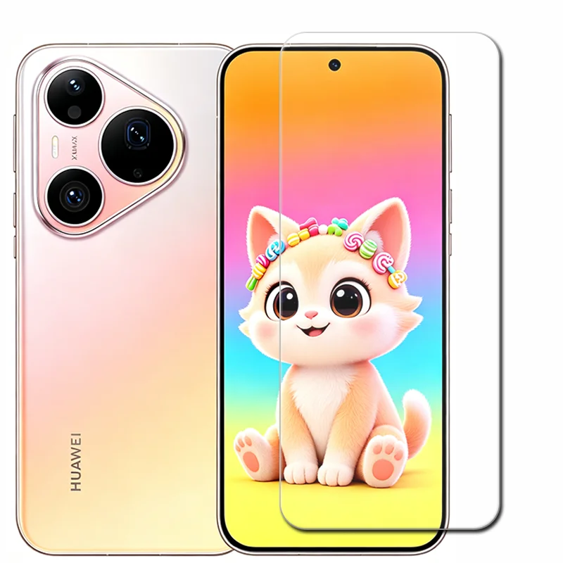 Фото 2-4 шт., 9H HD закаленное стекло для Huawei Pura 90S Pro 90SPro HuaweiPura90SPro Pura90SPro Max Pura90S, защитная пленка для экрана №2