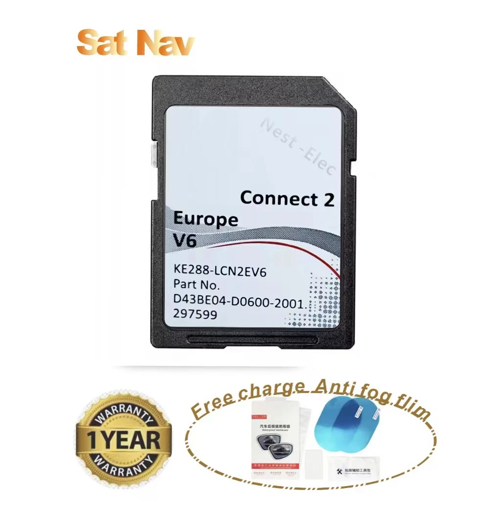 

Brand New NISSAN CONNECT 2 V6 SD Card NOTE JUKE LEAF MICRA Map Update 2021 2022