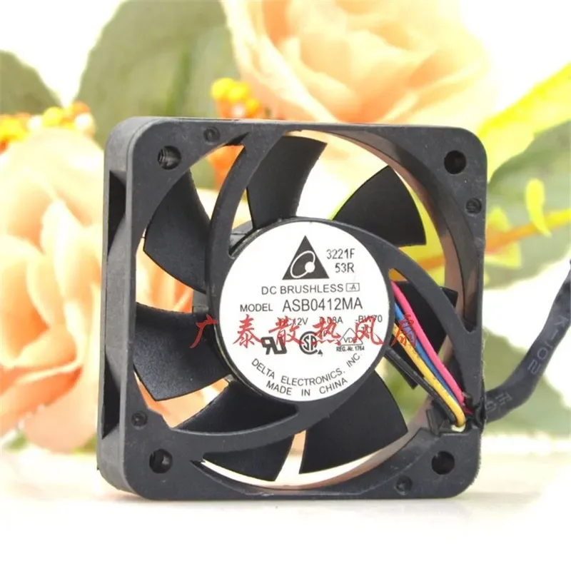 Фото Вентилятор охлаждения ASB0412MA 4CM 4010 12V 0.08A, 4-проводной, бесшумный, с гидравлическим приводом №2