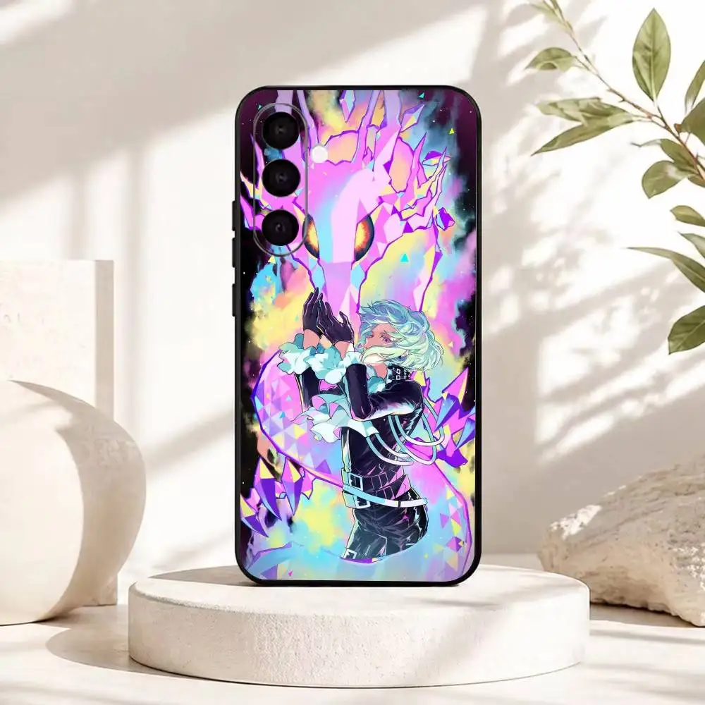 Фото Аниме P-Promare Черный Мягкий Силиконовый Чехол Для Телефона Samsung Galaxy A73 A72 A71 A70 A53 A52 A51 №3