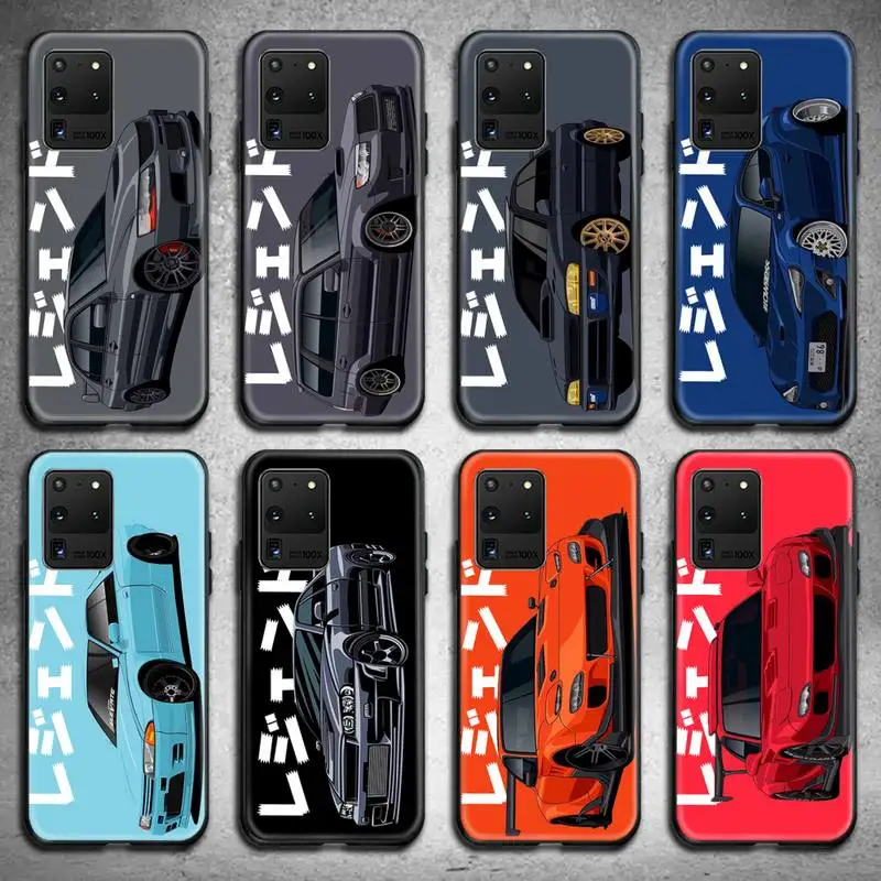 

JDM Tokyo drift sports car Phone Case For Samsung Galaxy S22 S21 Plus Ultra S20 FE S9 plus S10 5G lite 2020