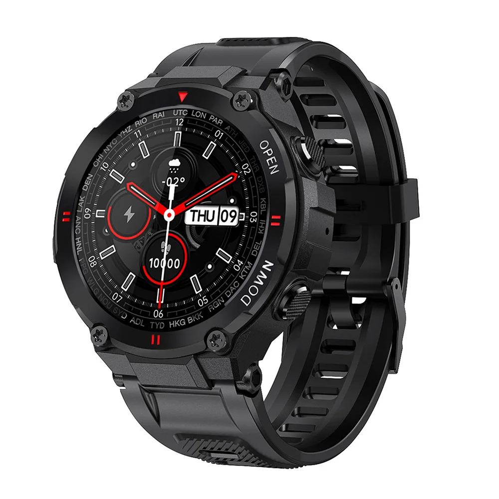 

2202 New Smart Watch Men Bluetooth Call Full Touch Smartwatch Waterproof Sport Fitness Tracker Custom Dials Clock 400mAh