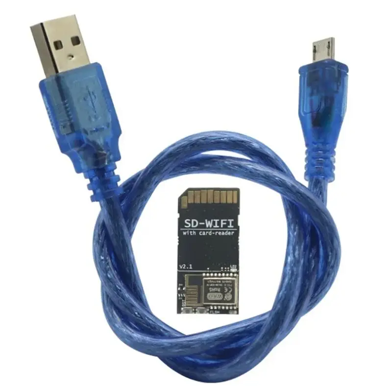 Фото FFYY-SD-WIFI Pro с модулем кардридера, поддержкой ESP Webdev, встроенным USB-портом и последовательным чипом для беспроводной передачи данных для S6 F6 Tur №1