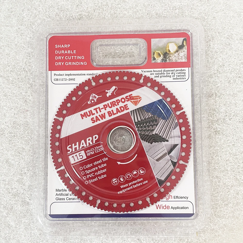 100/110/115 мм универсальное пильное полотно алмазный отрезной диск для резки цветной
