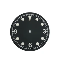 watch accessories dial 31mm fit 82158200 and mingzhu 2813 automatic movement green luminous dial