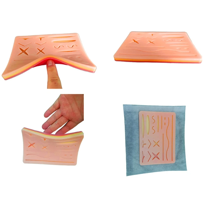 Легкий модуль для наложения швов на раны шовная подушечка с классическими ранами