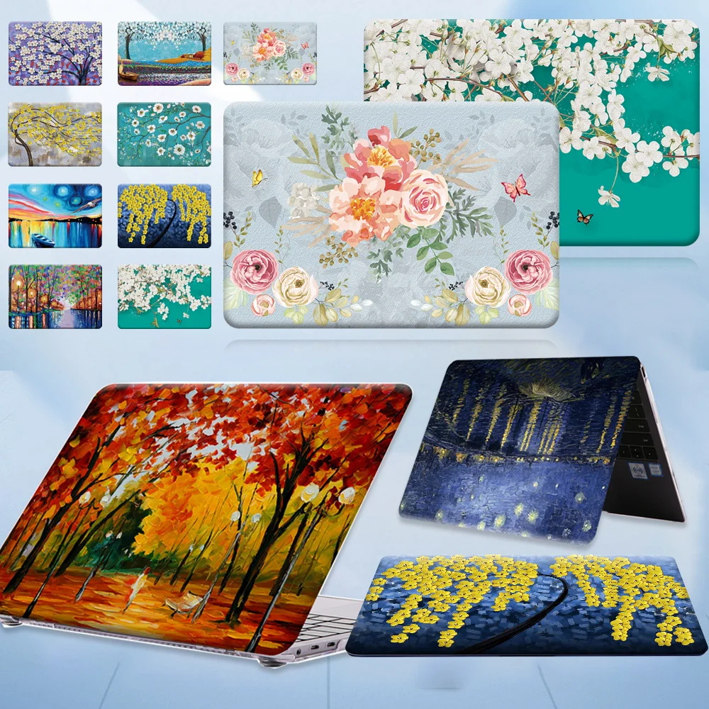 

For Huawei MateBook 13S /14S /D15/D14/13/14/16/MateBook X Pro 13.9/X 2020/Pro 16.1 Anti-fall Paint Print Series Laptop Hard Case