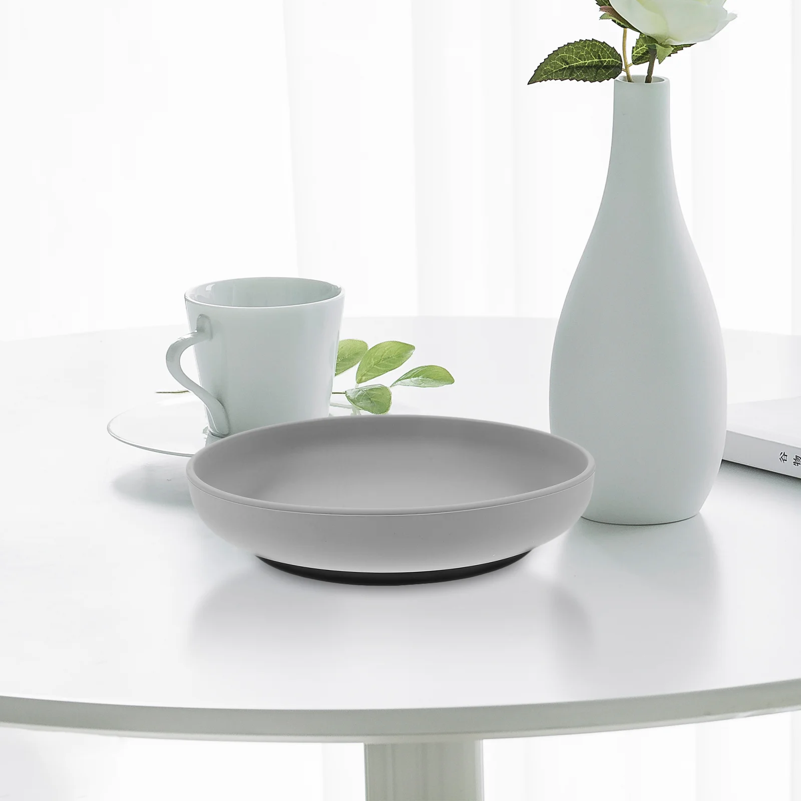 Чашечная тарелка для пожилых людей не силиконовая посуда самостоятельного