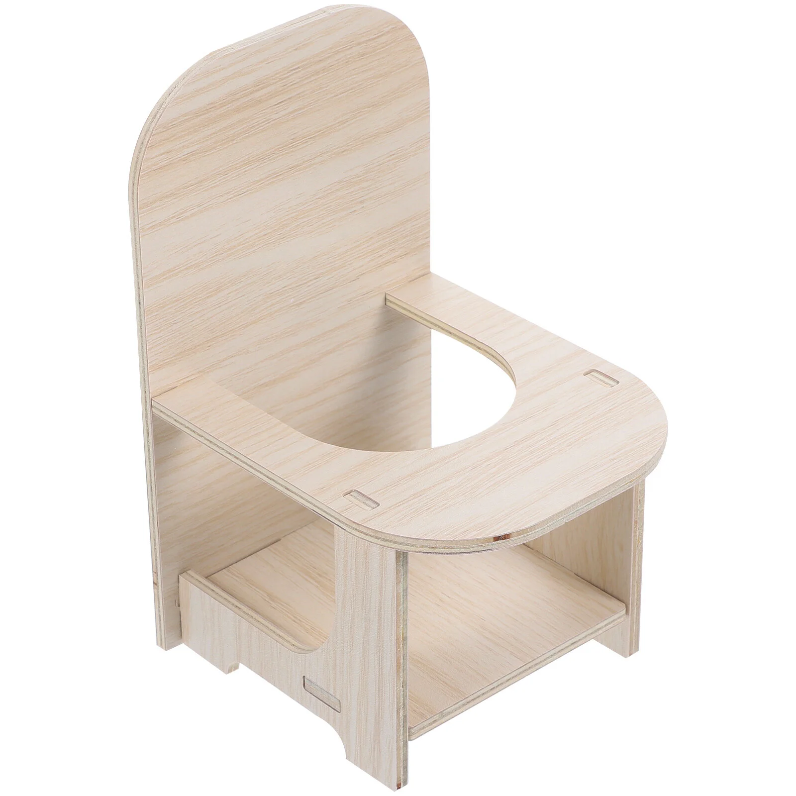 

Hamster Supplies Small Pets Chairs Micro Toys Comfortable Wooden Lovely Guinea Accessories