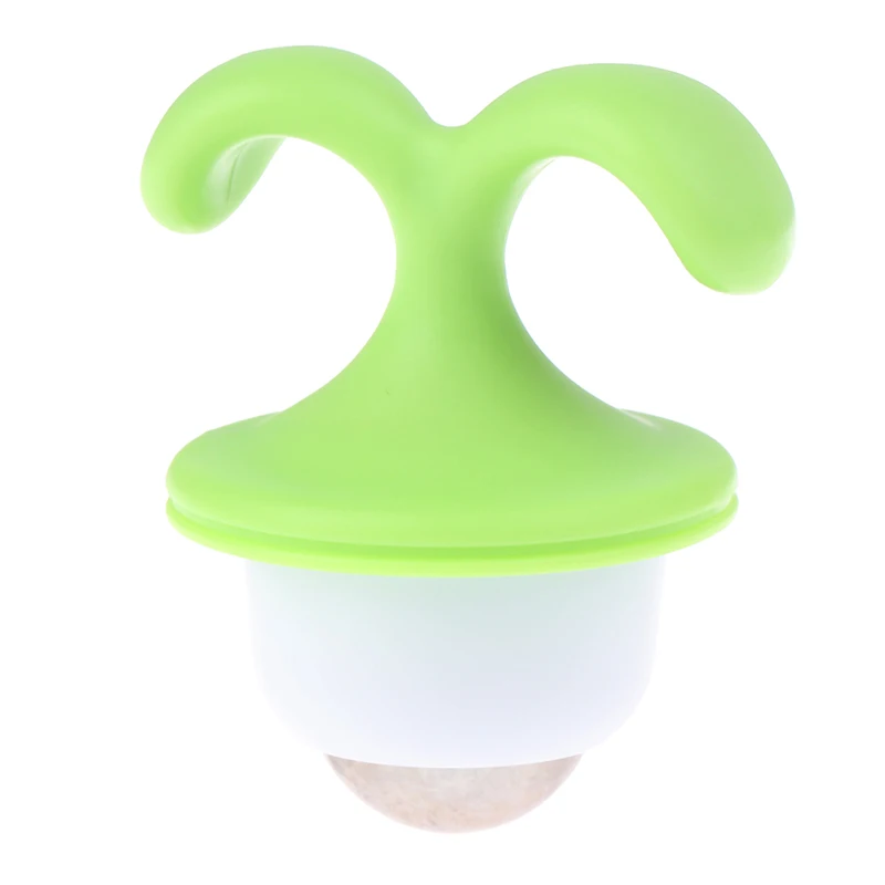 

Cute Mini Potted Plant Shaped Roller Ball Massager Handheld Body Manual Massager Bead Relaxation Neck Foot Face Lift Beauty Tool