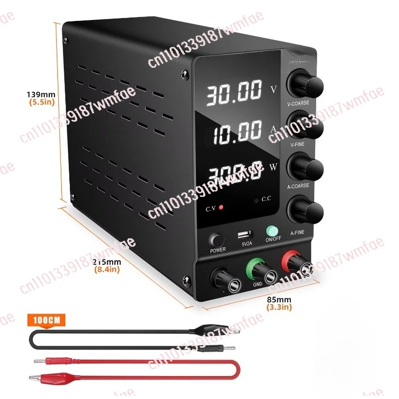 

C3010 30 В 10а 300 Вт источник питания постоянного тока регулируемый 4-значный переключатель дисплея регулируемый переменный лабораторный мобильный телефон