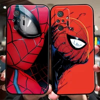 marvel luxury cool phone case for xiaomi redmi 7 8 7a 8a 9 9i 9at 9t 9a 9c note 7 8 2021 8t 8 pro silicone cover black coque