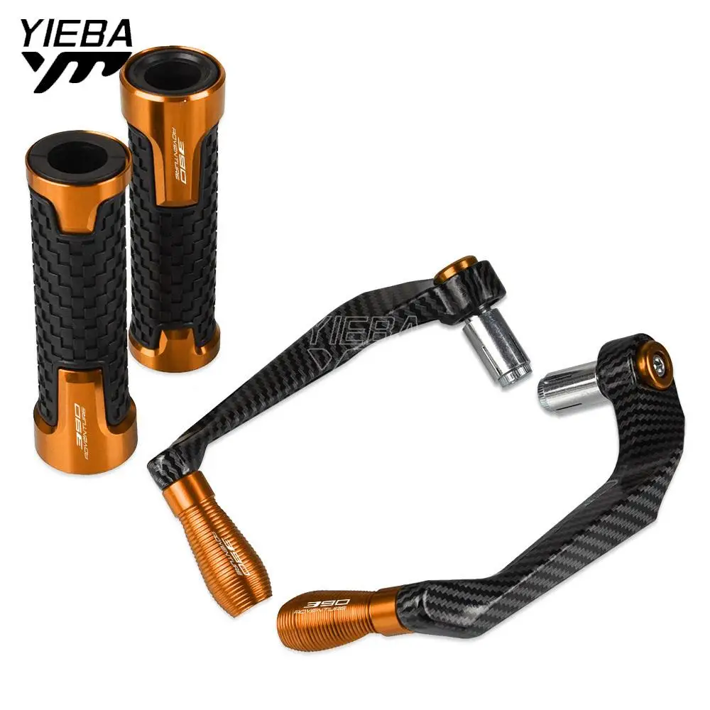 

For 390ADVENTURE 390 Adventure 2019-2021 7/8 22MM Motorcycle Handlebar Grips Handle Bar and Brake Clutch Lever Guard Protection