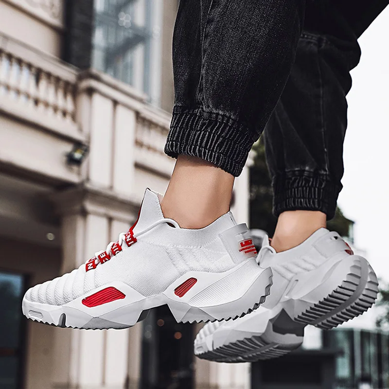 

Men Shoes 2022 Spring New Youth Mesh Breathable Comfortable Sports Shoes Fashion Simple Casual Running Shoes Zapatillas Hombre