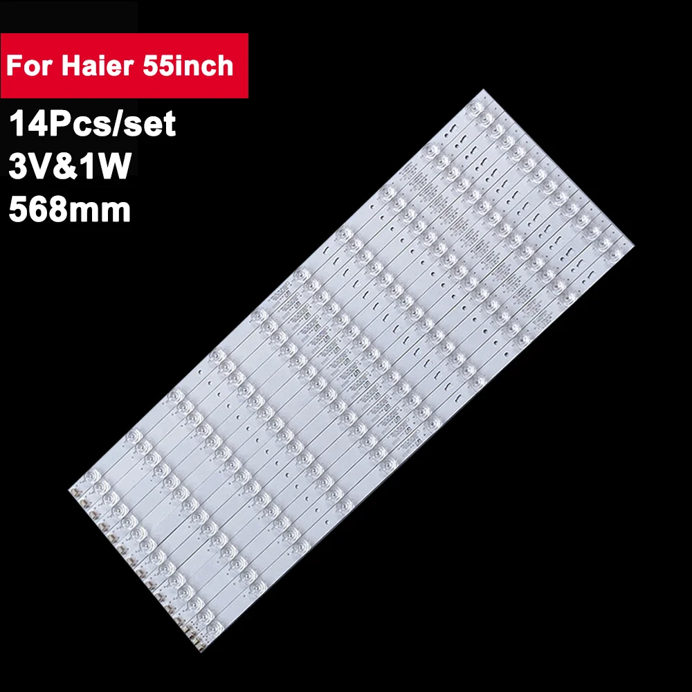 14 шт. 568 мм Подсветка для телевизора Haier 55 дюймов 10 лампочек LED55D05A-ZC23AG-06 LS55H520N H55E17