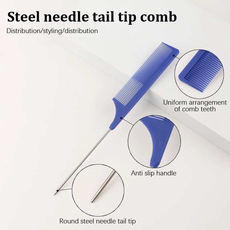 3 шт. набор щеток для волос с гладкой спинкой щетка щетиной расческа женщин