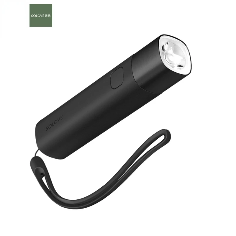 

Original SOLOVE X3 LED Flashlight 3000mAh Mobile Power USB Multi-function Brightness Torch Power Bank Portable Lighting Mini