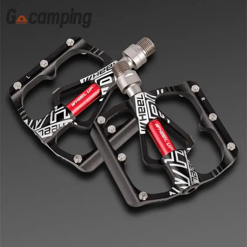 

Anti-slip Pegs Exercise Bike Foot Pedals Shock Absorption Corrosion-resistant Riding Platform Light Weight Du Sealed Bearings