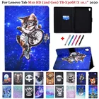 Принципиально Талет для планшета Lenovo Tab M10 HD TB-X306F TB-X306X 10 1 чехол Kawaii Щенок Кот для планшета Lenovo Tab M10 м 10 HD 2nd Gen 2 Чехол