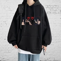 japanese anime hoodies men women funny cartoon manga graphic hoodie harajuku oversized sweatshirt pullover unisex