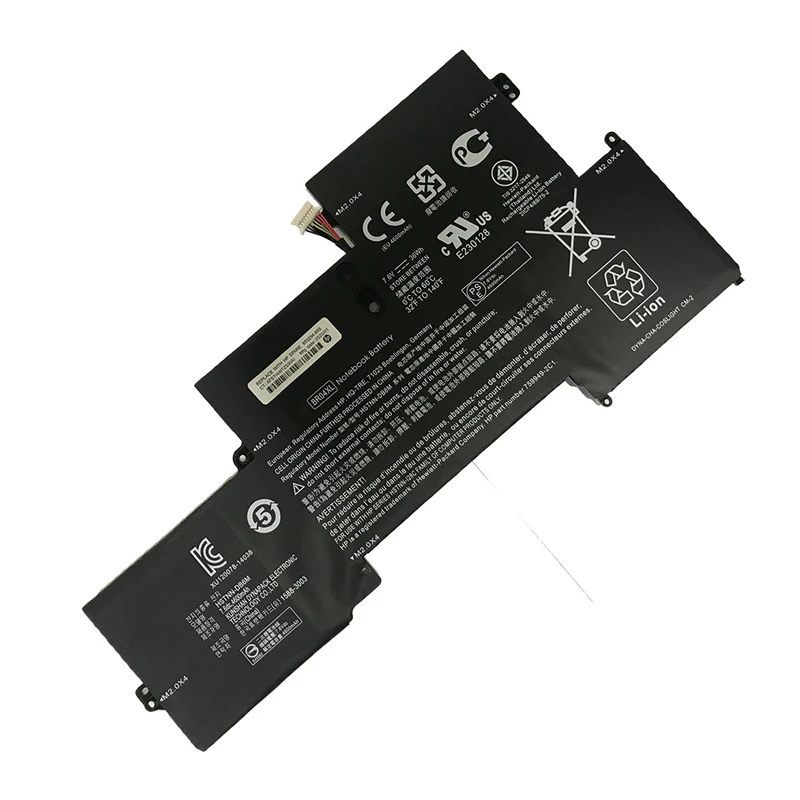 BR04XL BO04XL Аккумулятор для ноутбука HP EliteBook Folio 1020 G1 1030 M0D62PA 760505 -005 HSTNN-DB6M HSTNN-I26C 7 6 В 36