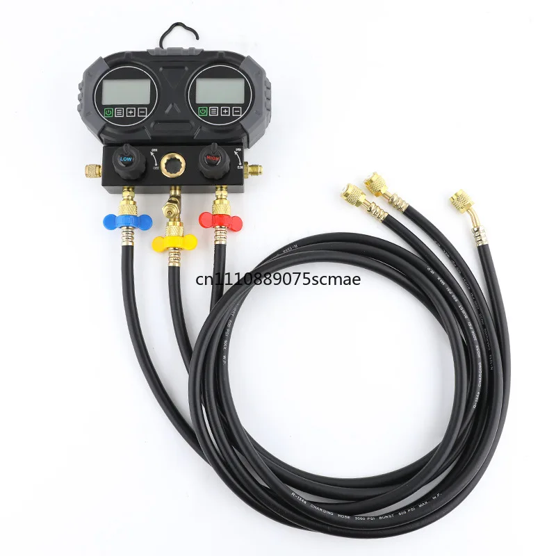 Фото Электронный фторидометр ZDJ-1-S, цифровой манометр для хладагента R134A, двойной. №2