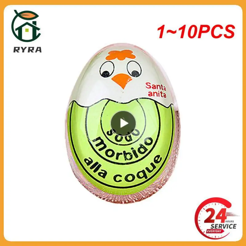 

1~10PCS Egg Boiled Gadgets for Decor Utensils Kitchen Timer Candy Bar Cooking timer Things All Accessories Yummy Alarm