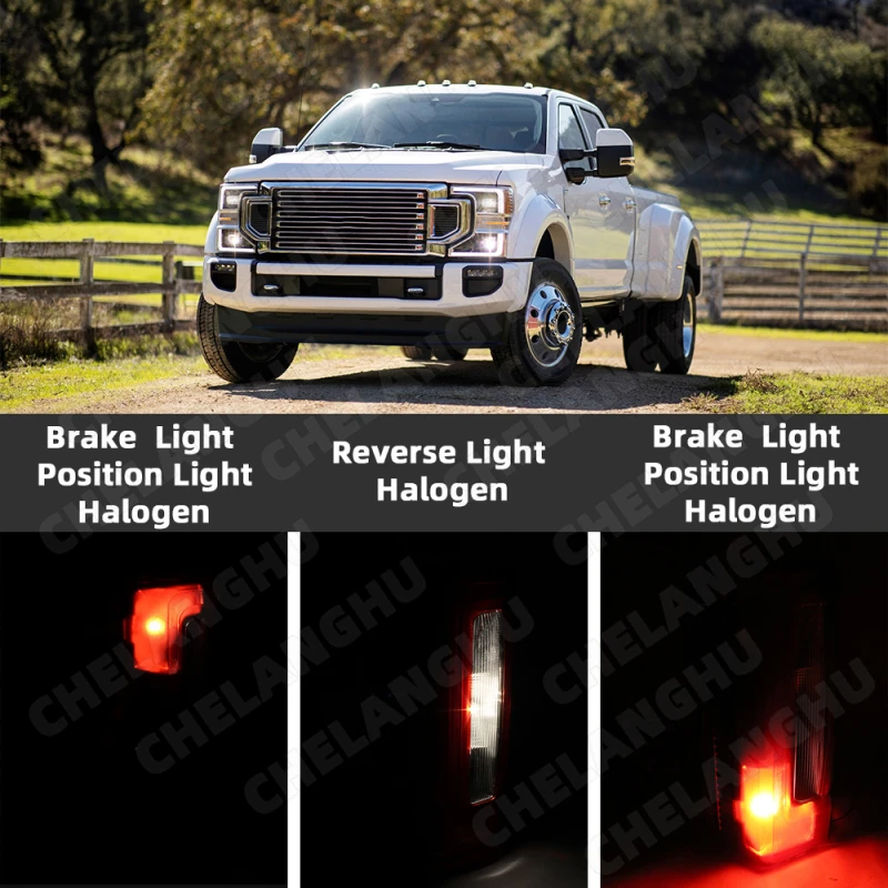 1 шт. левый задний фонарь для Ford F250 Super Duty 2023 2024 автомобильный заднего поворота