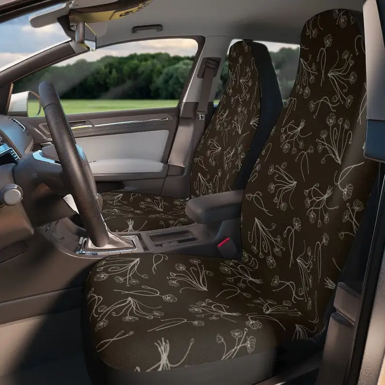 

Mushroom Cottage core Car Seat Covers | Custom