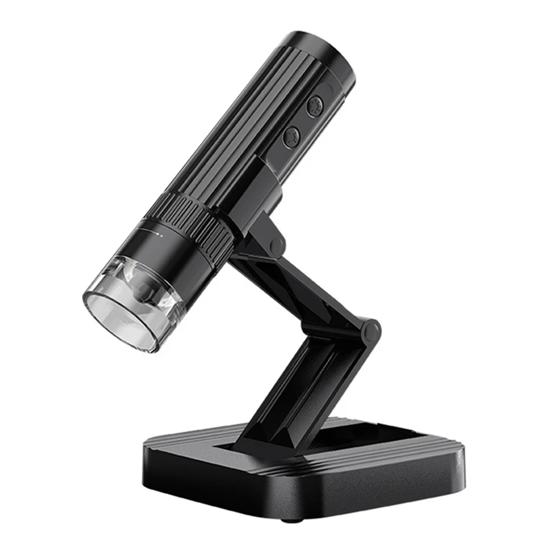 

Digital Microscope Rechargeable Portable 50X-1000X HD Magnification, Handheld Magnifier, Pocket Folding Stand