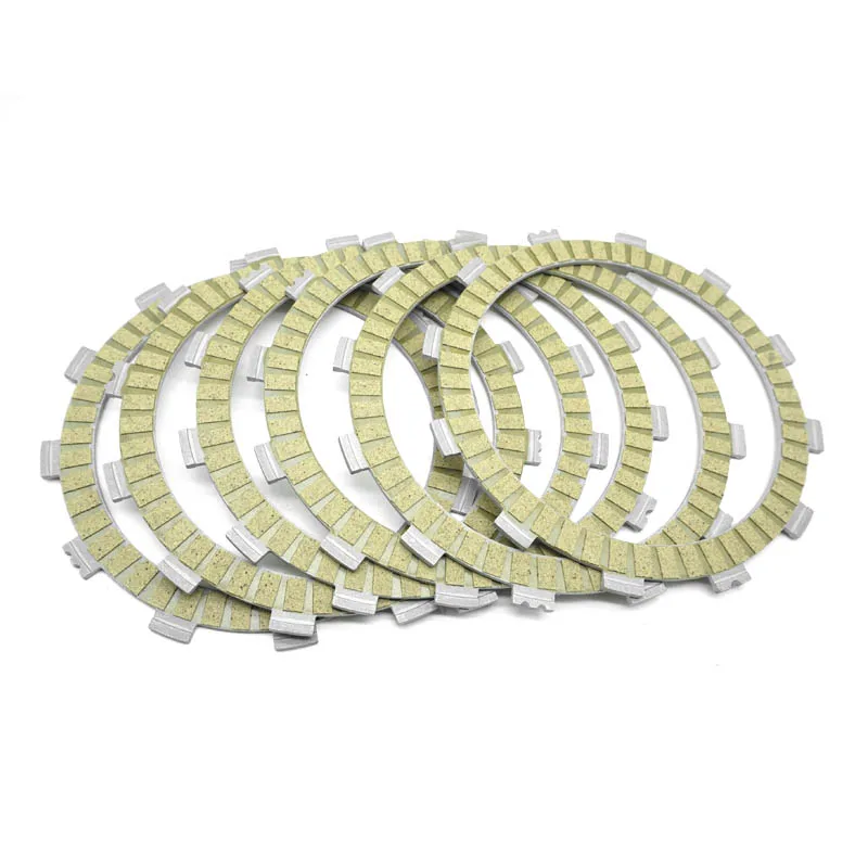 Набор фрикционных пластин сцепления для Yamaha XV400 Virago 1987-1994 XVS400 Drag Star 2000-2017 XVS400C Classic DSC4 1998-2016, 6 шт.