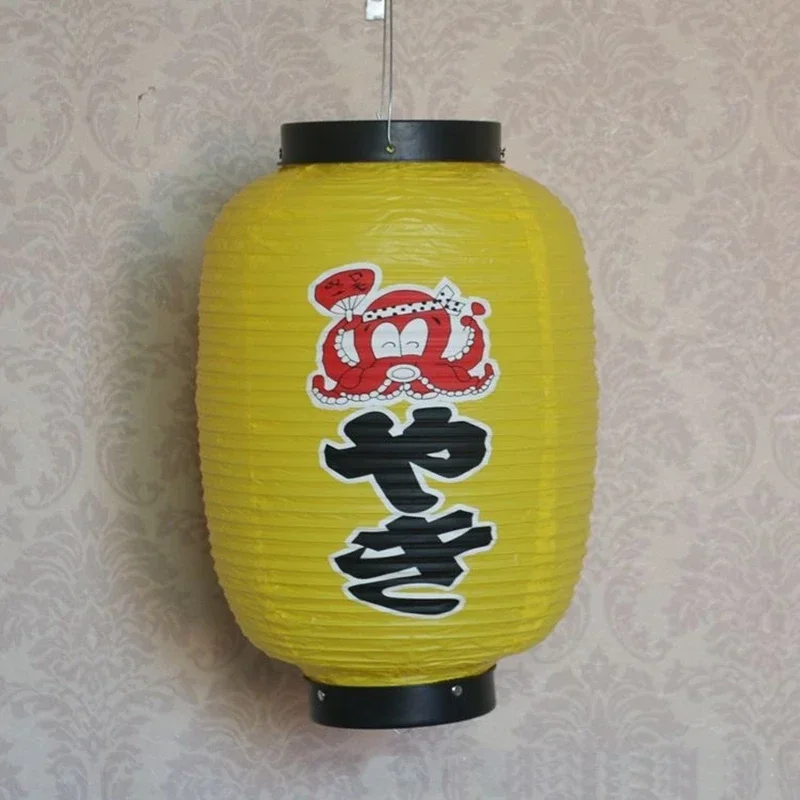 RED YELLOW Фонарь такояки Открытый Водонепроницаемый ПВХ Японский Ресторан