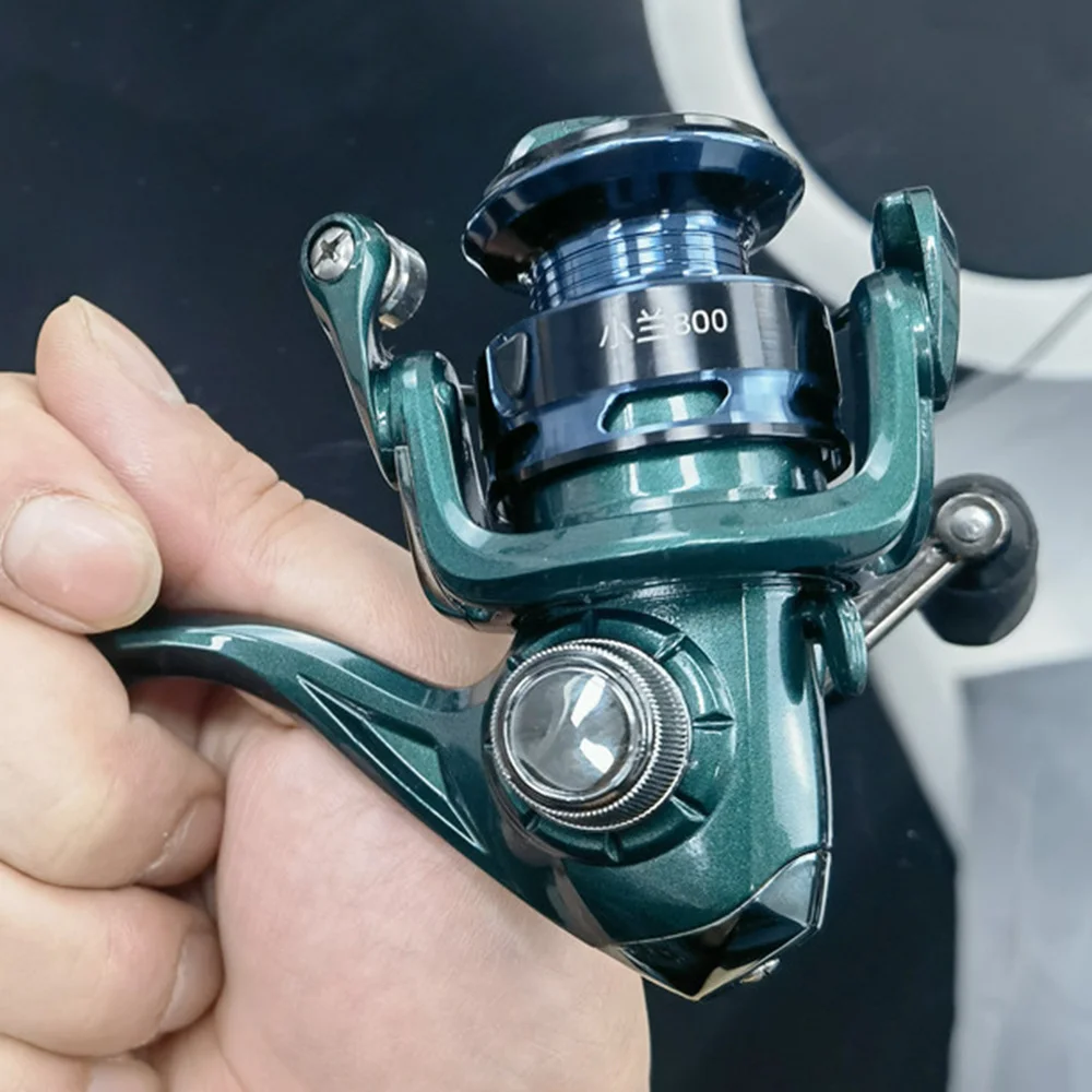 

Mini Spinning Fishing Wheel Metal Ultra Light Powerful Fishing Reels Durable Metal Fishing Reel for Freshwater Fishing