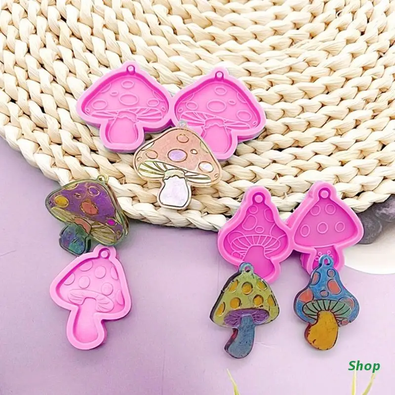 

L5YC 2 шт./пара формы для сережек из смолы, ювелирные изделия, литье, форма «сделай сам» для рукоделия, женские серьги, товары для рукоделия