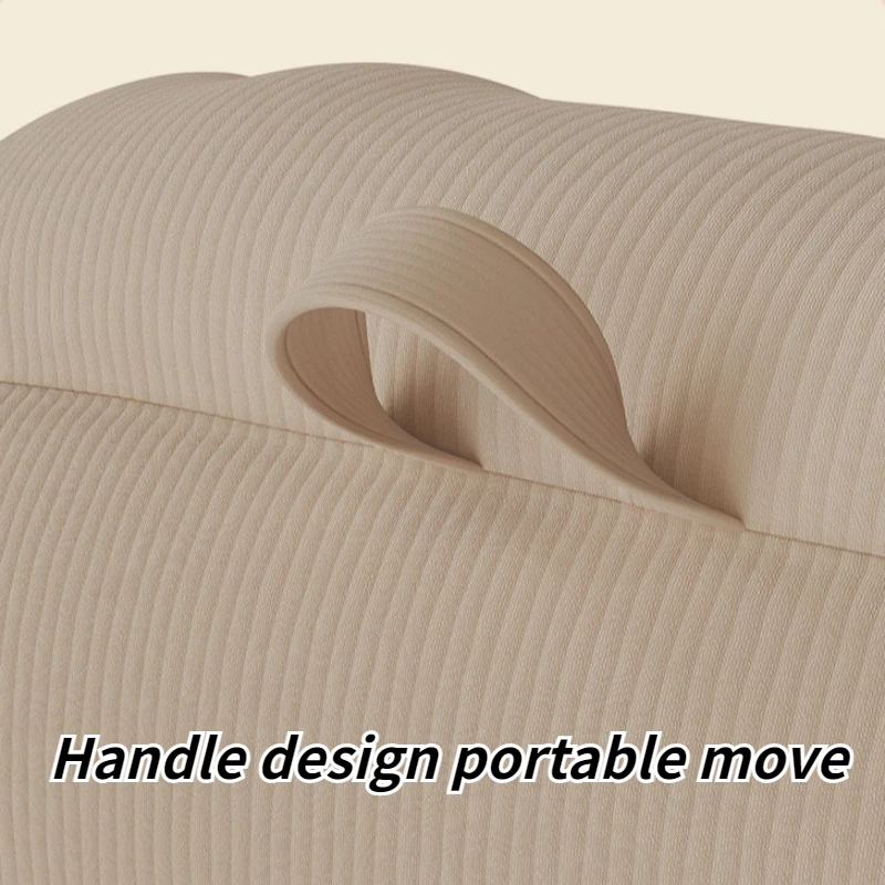 Фото Портативные удобные одноместные диваны-мешки Lazy Bean Bag для отдыха на балконе или в гостиной, с функцией лежания или сна №5