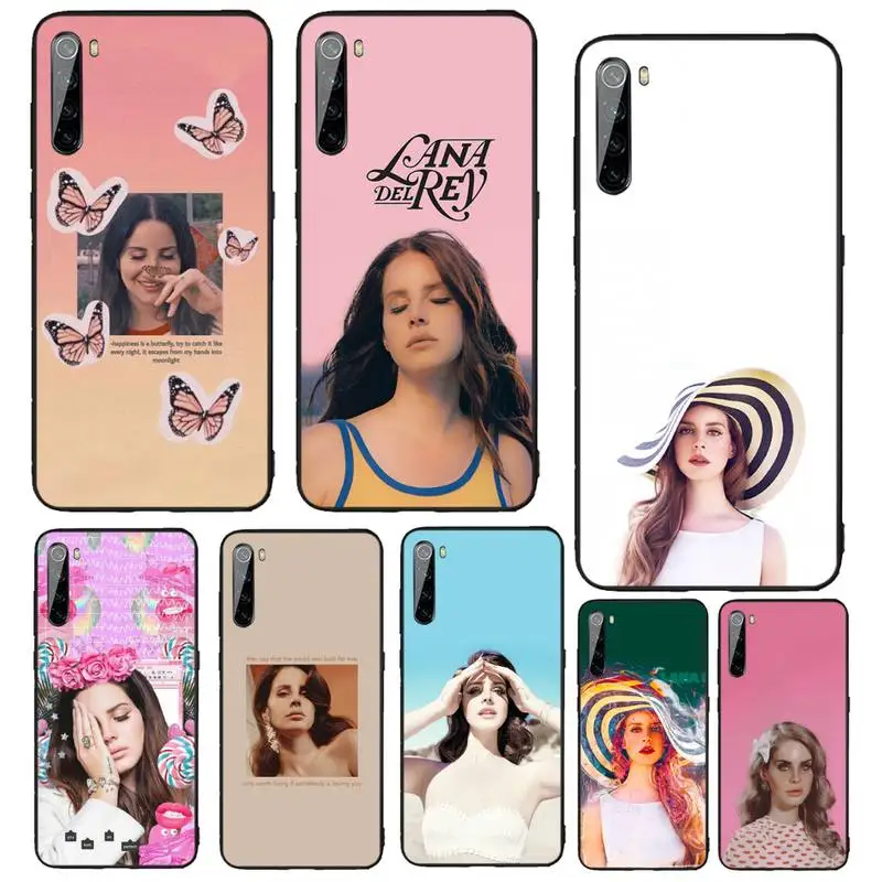 

Lana Del Rey Phone Case For Xiaomi Redmi 10 10x Note 9 9T 9A 9S 7 8 9se 7a 8a 8t Pro Max K20 30 Pro Funda