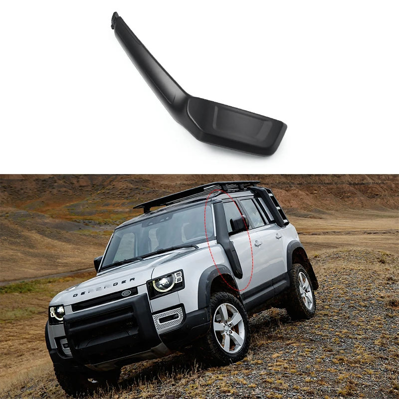 

Upgrade Matte black Snokle for 2020-2022 Land Rover new Defender 110/90 external accessories the wade throat