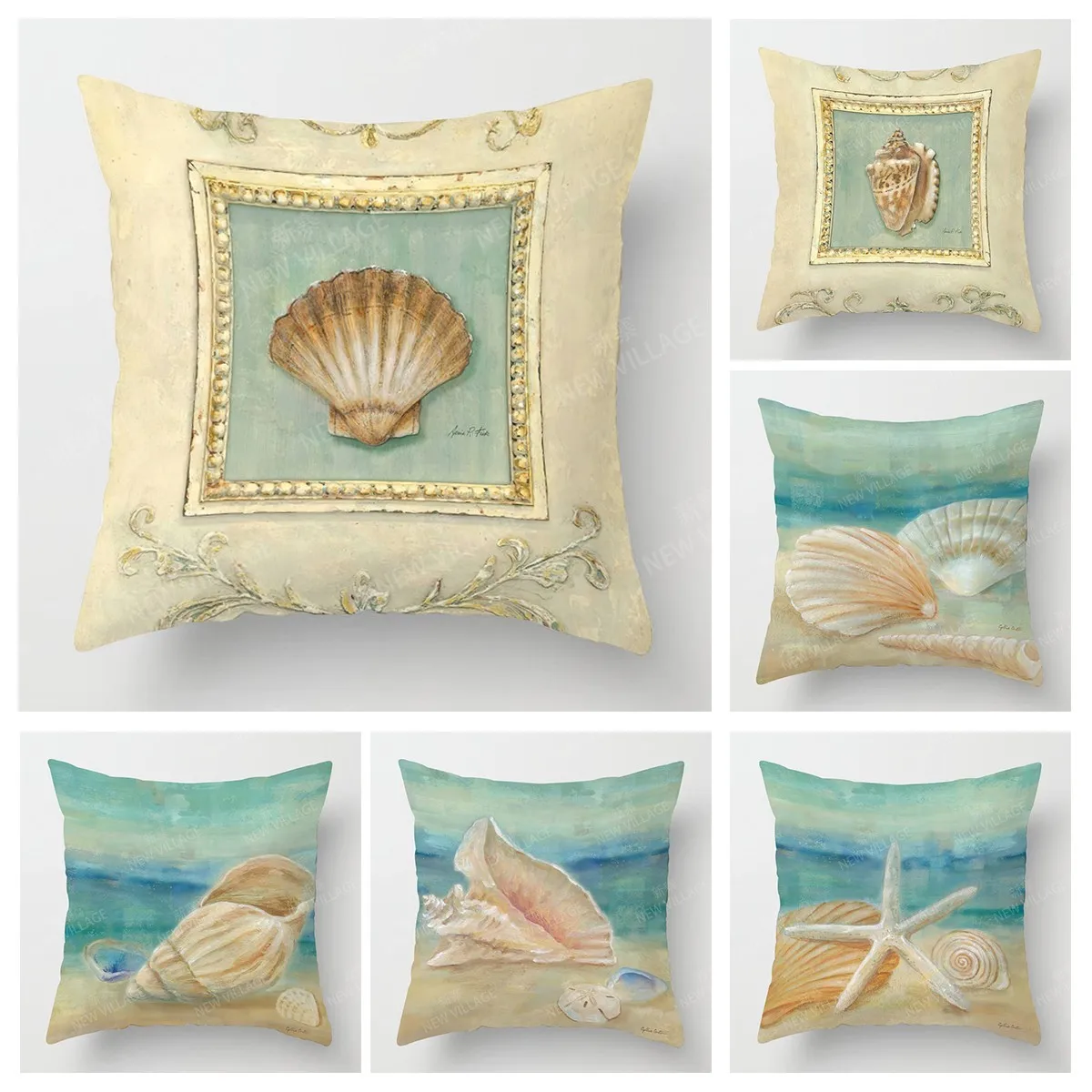 Наволочка с принтом животных под водой наволочка для дивана украшение дома можно