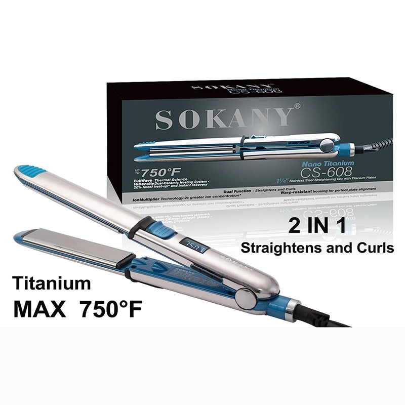

2 In 1 Twist Hair Curler&Straightener Professional Hair Curling Iron Curly Waver Wand Hair Crimper Hair Styling Tools Hair Tools