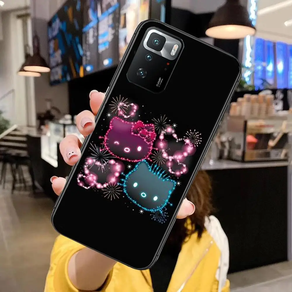 Чехол для телефона Kuromi Hello Kitty цвет черный 5А 5 6 7pro 7 8 8pro 8t 9 pro max 9s 9t 10 10pro |