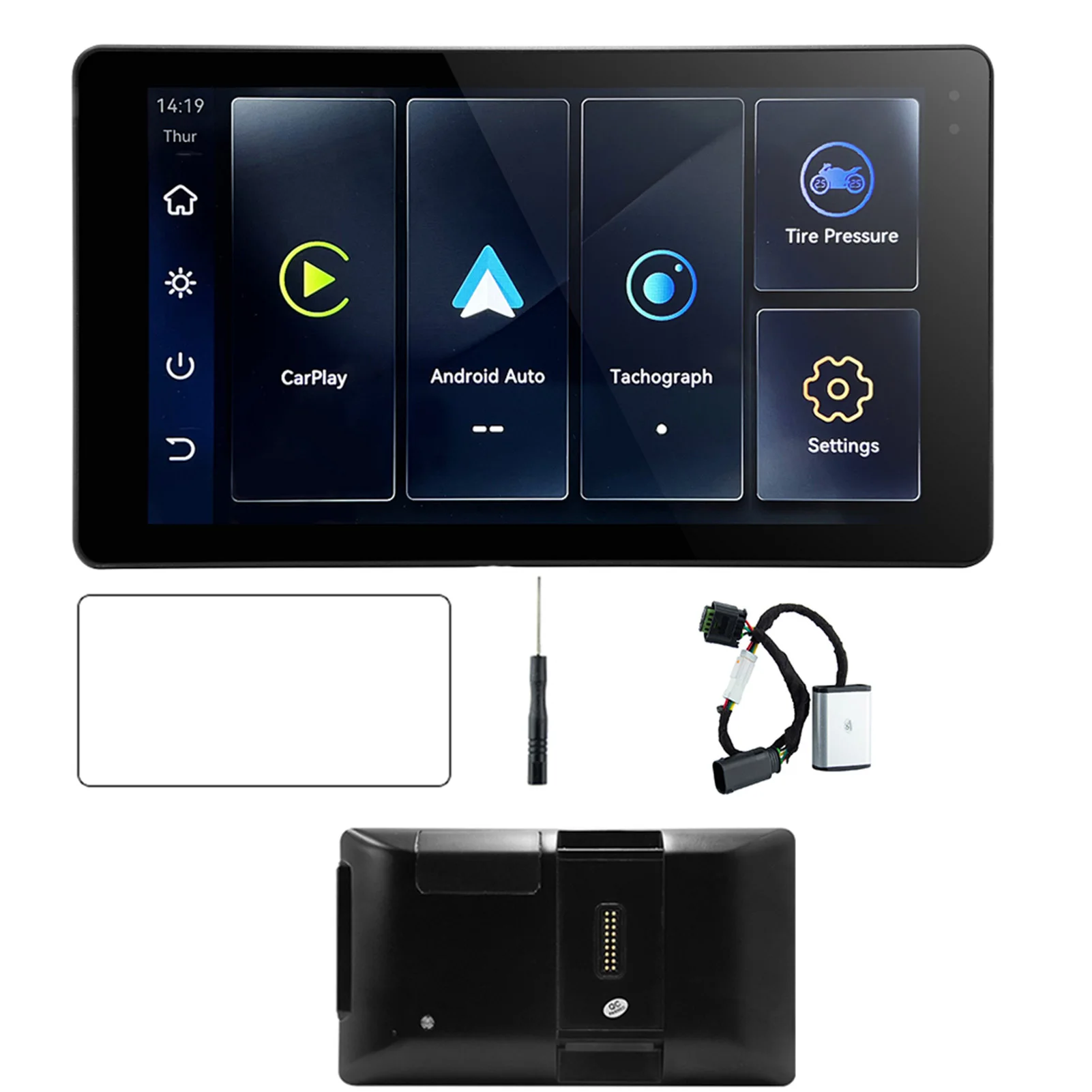 

Для BMW R1200GS R1250GS ADV 6,5 дюймов CarPlay мотоцикл беспроводной CarPlay Android Auto цифровой экран приборной панели