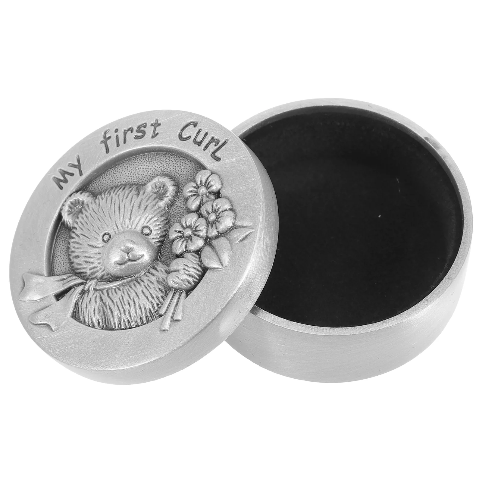 

Lanugo Collection Box Baby Keepsake Container Fetal Hair Holders Kids Case
