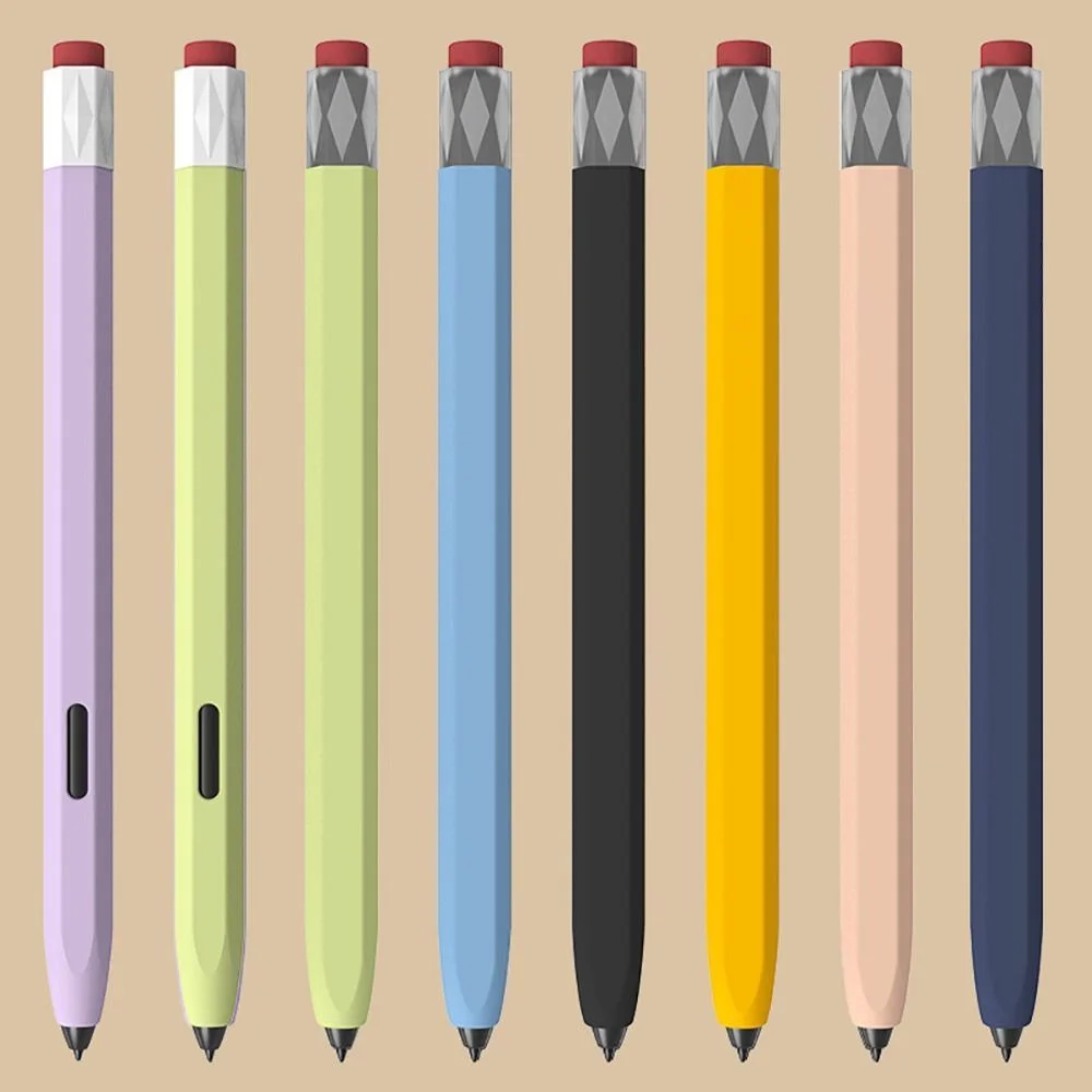 

1Pc Pencil Case Silicone Stylus Protective Cover for Samsung Galaxy Tab S9FE Plus/S7/S8/S9 Plus Ultra S6 Lite 10.4 S Pen Sleeve