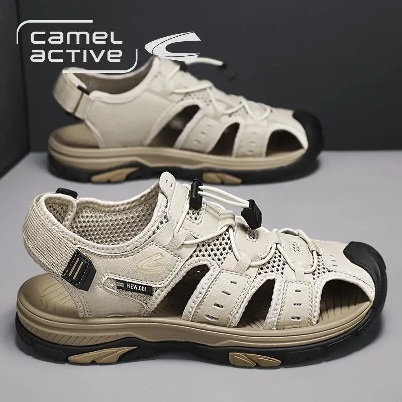 Удобные походные сандалии Camel для активного отдыха мужчин водонепроницаемые